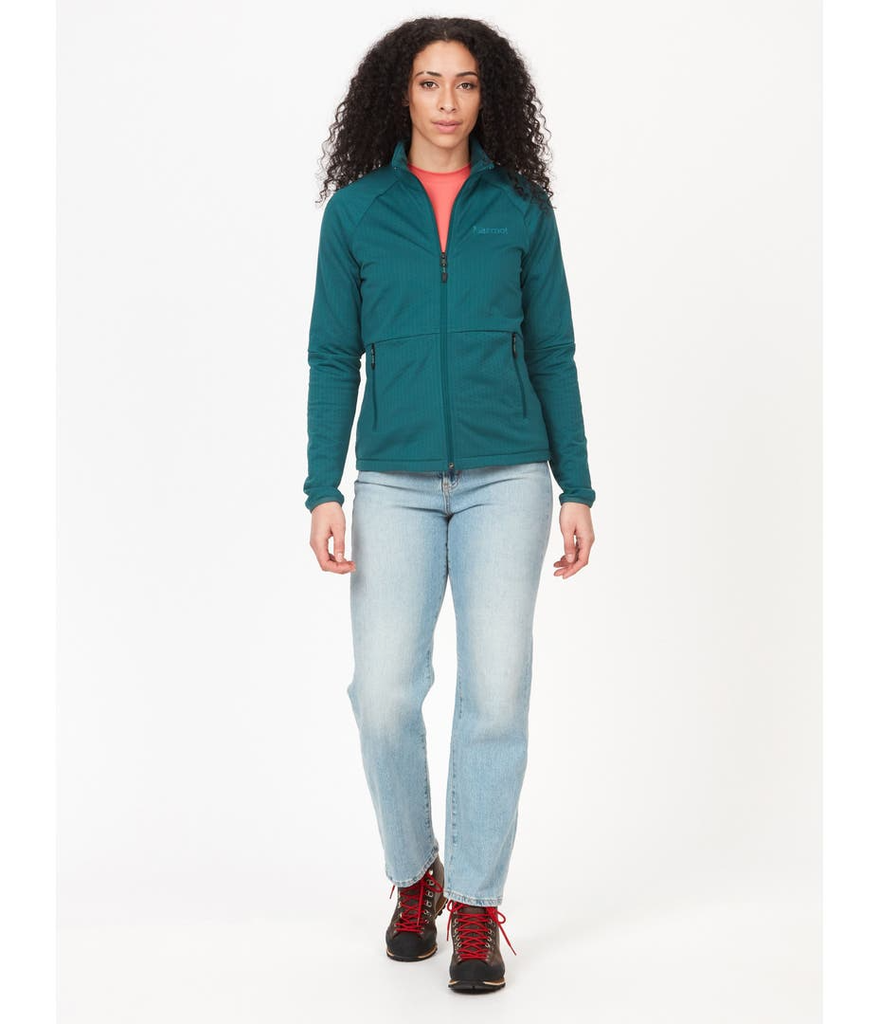 Polar Mujer Leconte Fleece - Color: DRKJNGL