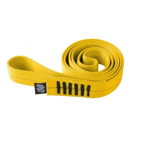 Miniatura Cinta Tubular 2.5 Cm De Nylon 18 Kn x Mts - Color: Amarillo