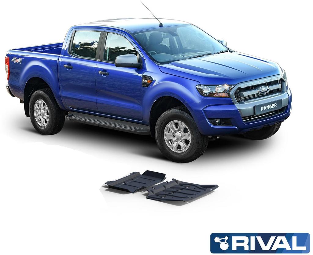 Skid Plates Ford Ranger/ Mazda BT50 2013+/Motor Y Radiador