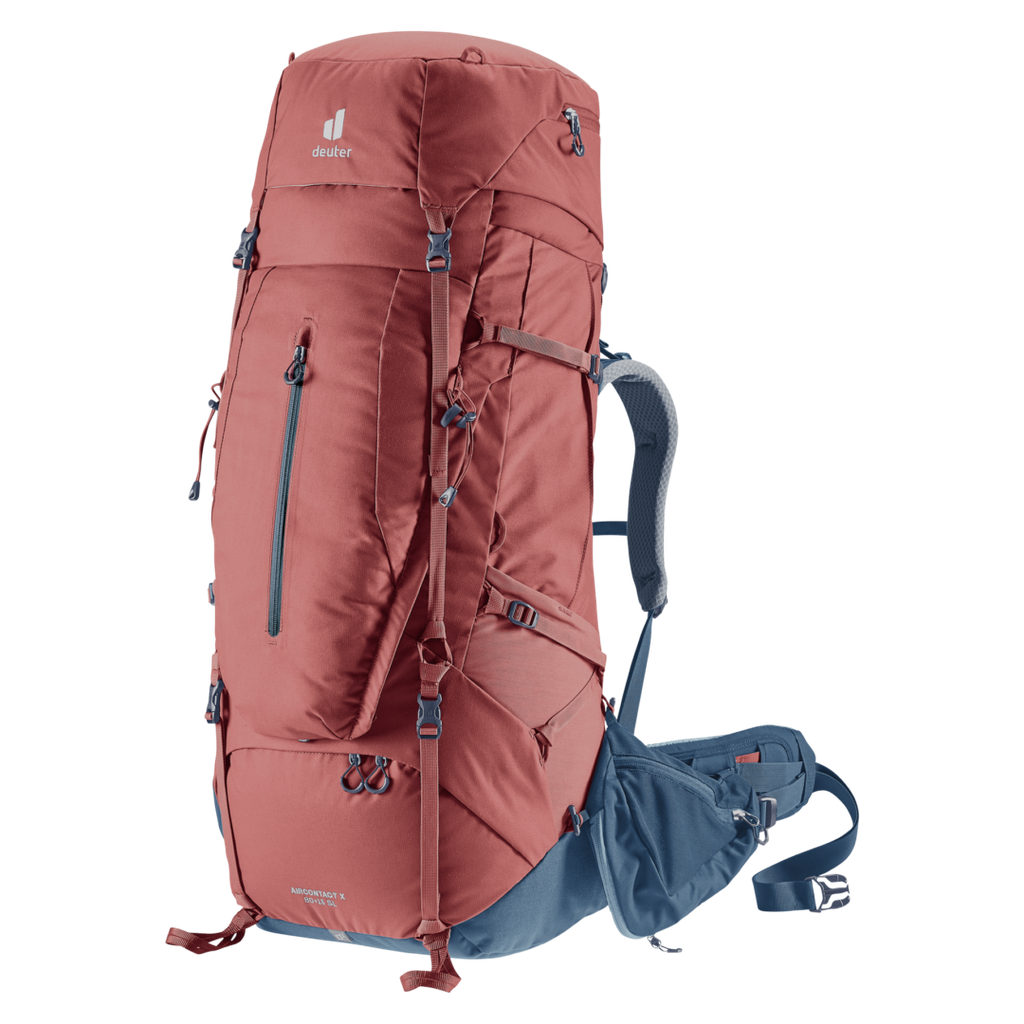 Mochila Aircontact X 80 + 15 L Sl - Color: Burdeo