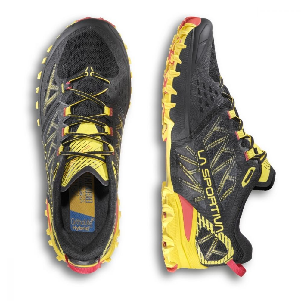 Zapatilla Bushido III - Color: Black/Yellow