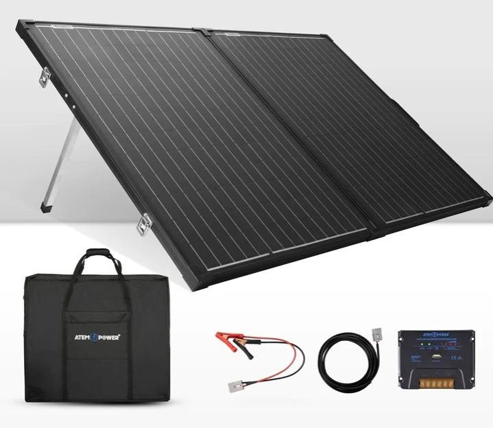 Panel Solar Plegable Ligero 100W -