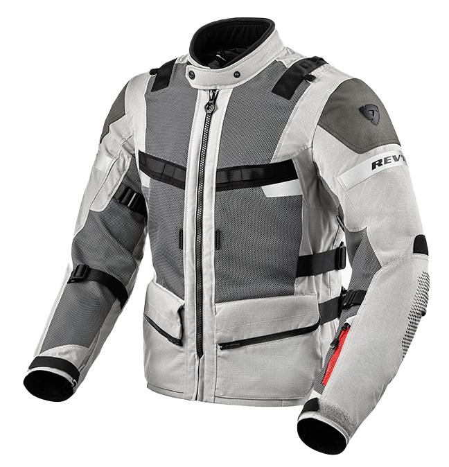 Chaqueta De Moto Cayenne - Color: Plata