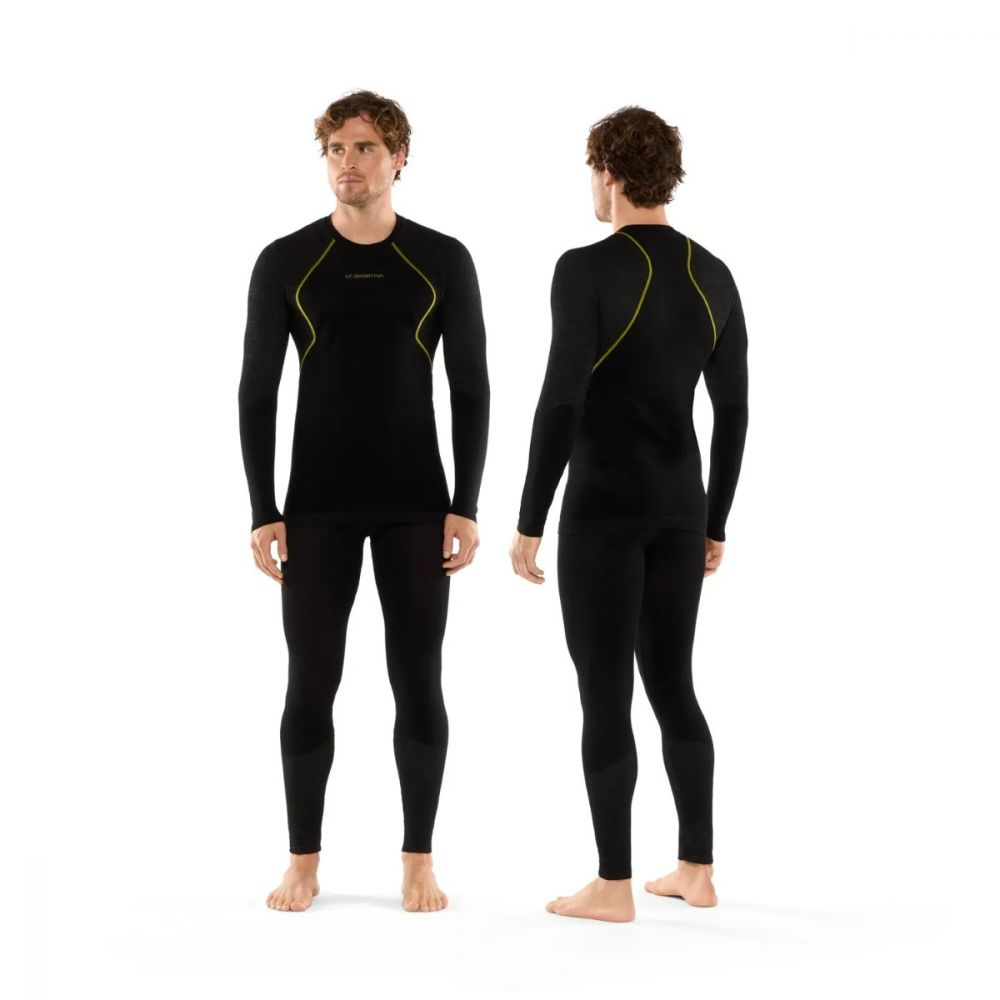 Primera Capa Wool40 Aero Pants Hombre - Color: Negro