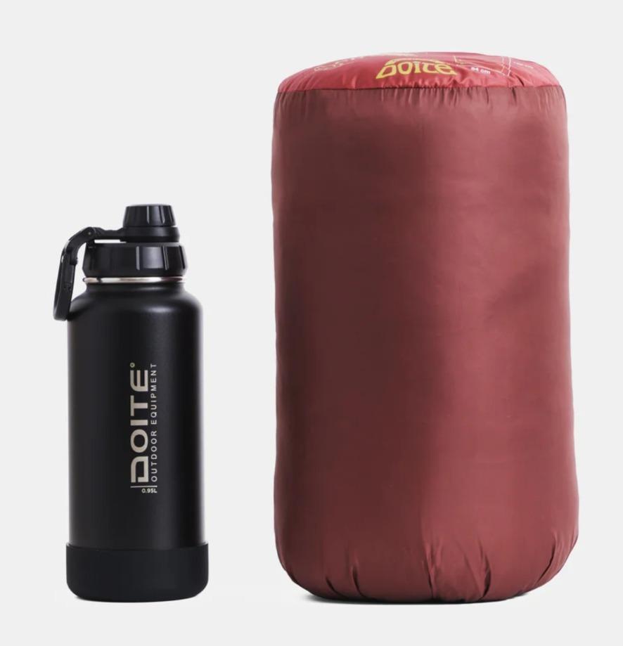 Miniatura Saco Dormir Pluma SD Mallku - Color: Rojo