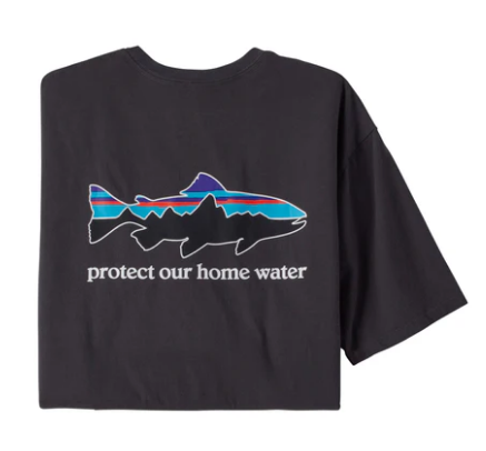 Polera Hombre Home Water Trout Organic