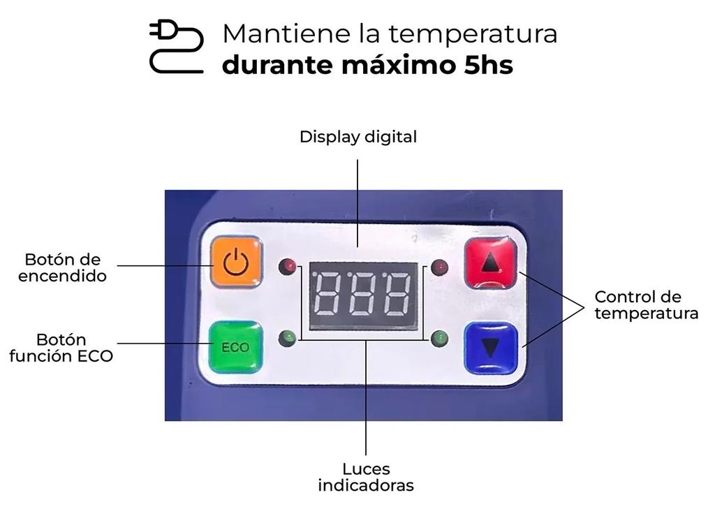 Miniatura Cooler Eléctrico Queulat  - Color: Azul