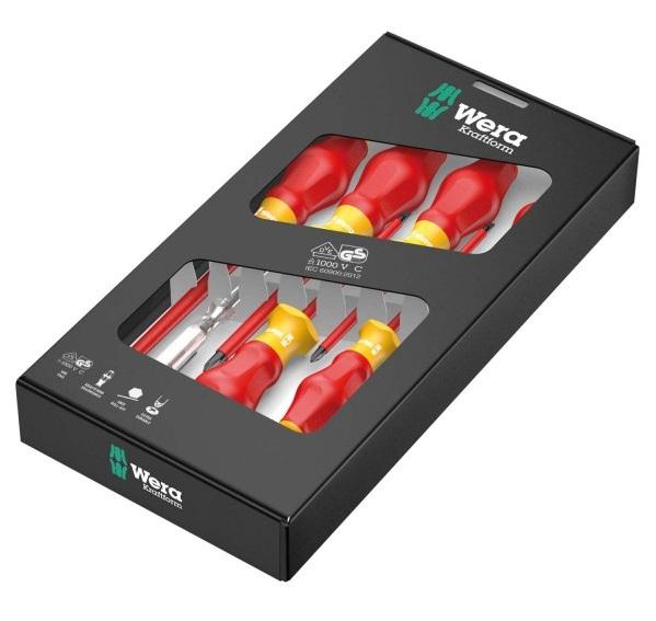 Juego de Destornilladores Aislados Kraftform 1160i/7 VDE (7 Piezas) -