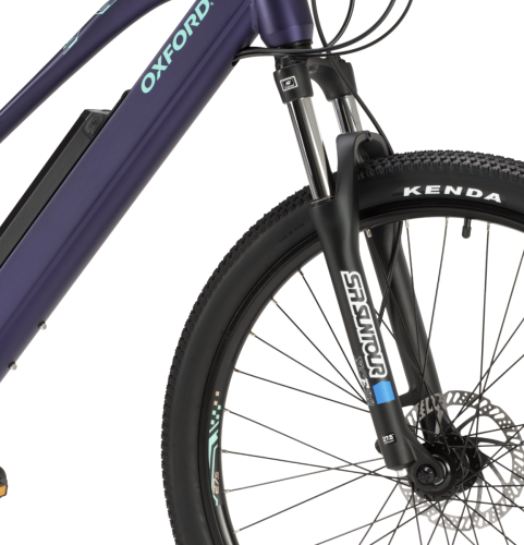 Miniatura Bicicleta Ezway Mujer Aro 27.5 2022 - Talla: S, Color: Morado-Verde