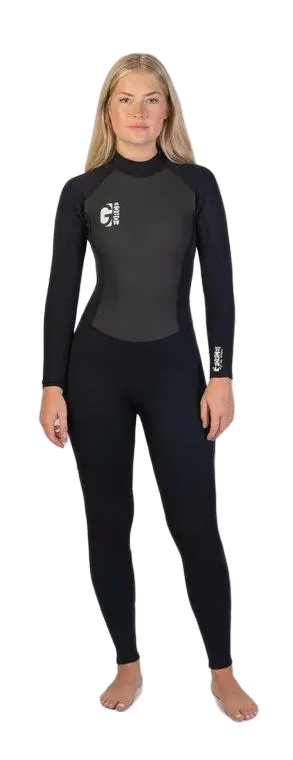 Traje Neopren Wmn G-Force 3/2 FL Steamer - Color: Negro