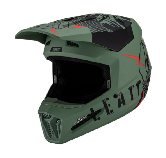 Miniatura Casco Moto 2.5 V23 - Color: Verde