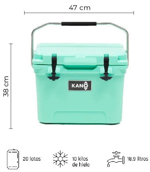 Cooler Exploradores 20QT - Color: Calipso