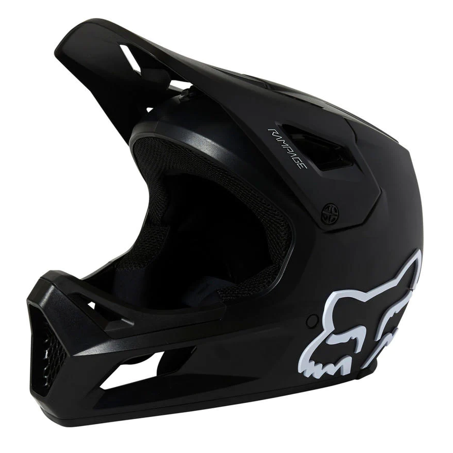 Casco Bicicleta Rampage 2022 - Color: Negro-Blanco