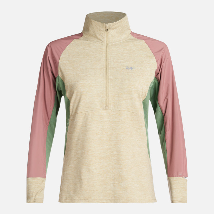 Poleron Mujer Egger 1/4 Zip Melange