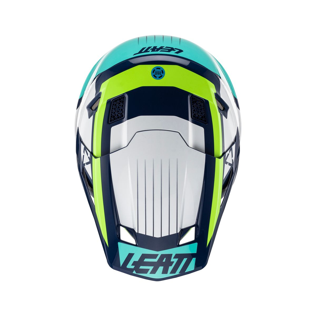 Miniatura Kit Casco Moto 7.5 V23 (Casco + Antiparras) - Color: Azul