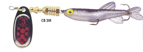 Spinner Combat Minnow # 3 CB3M