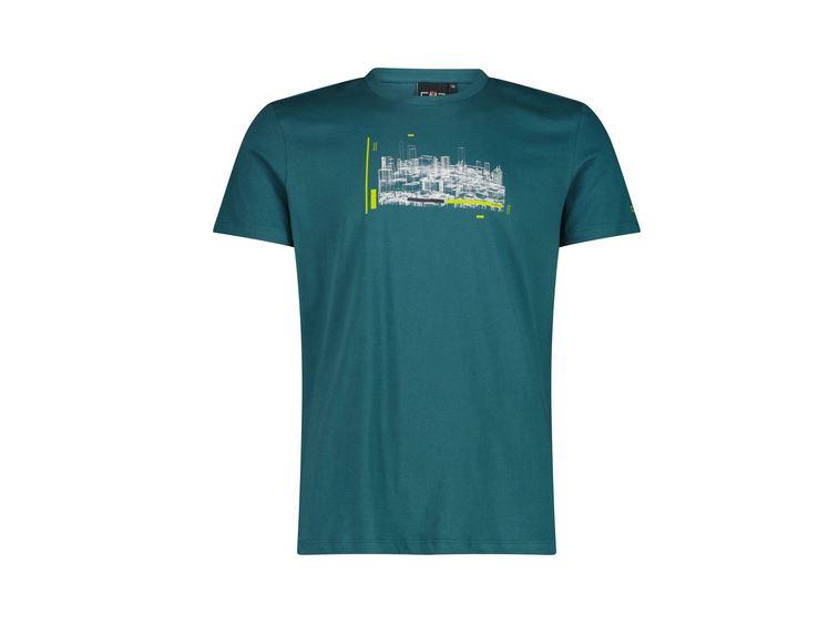 Miniatura Polera Hombre Printed T - Color: Verde