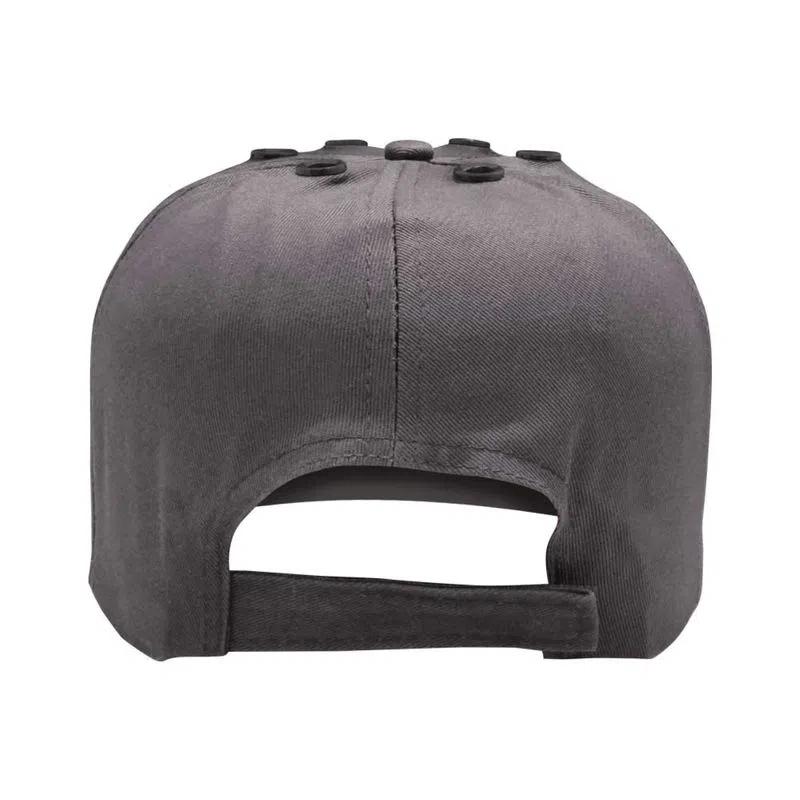 Jockey De Seguridad Isp Bump Cap Cool Gris Vicera Larga  -