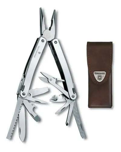 Swisstool Spirit XC 105 mm 24 Fun con Estuche de Piel