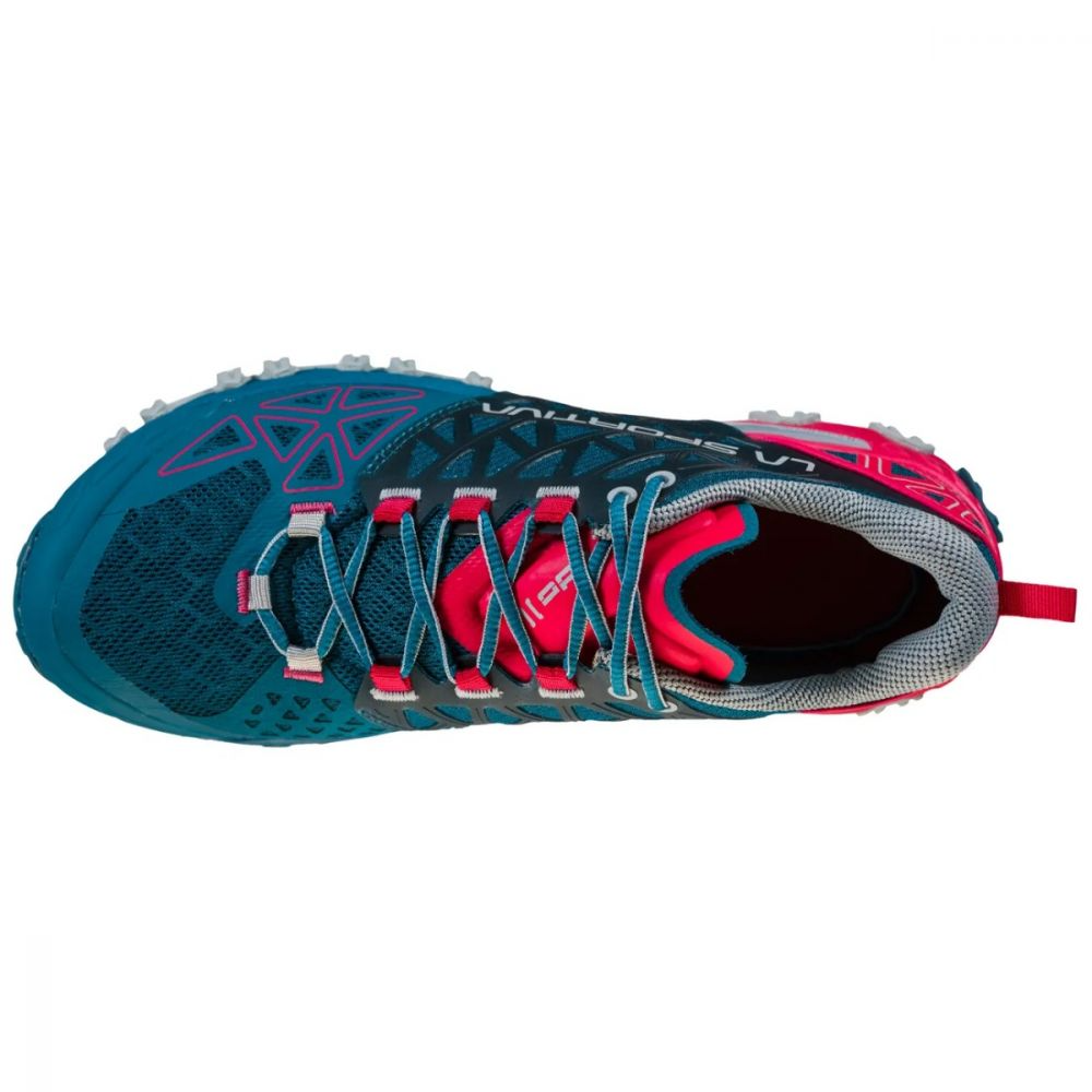 Zapatilla Mujer Trail Running Bushido II - Color: Ink-Love Potion