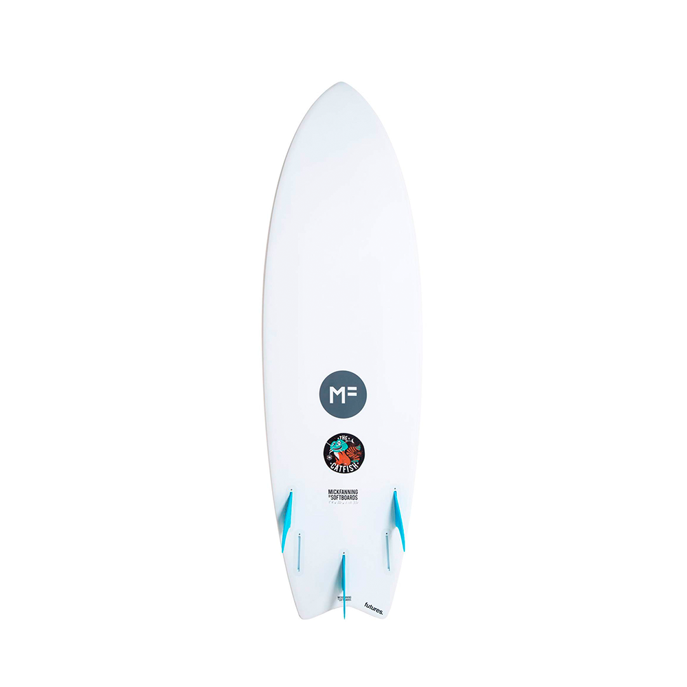 Tabla de Surf Catfish - Color: Blanco