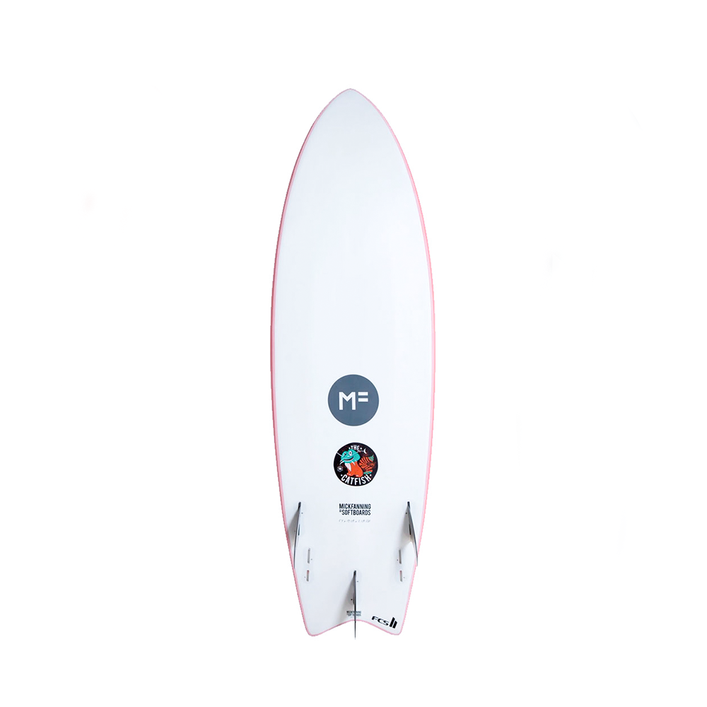 Tabla de Surf Catfish - Color: Coral