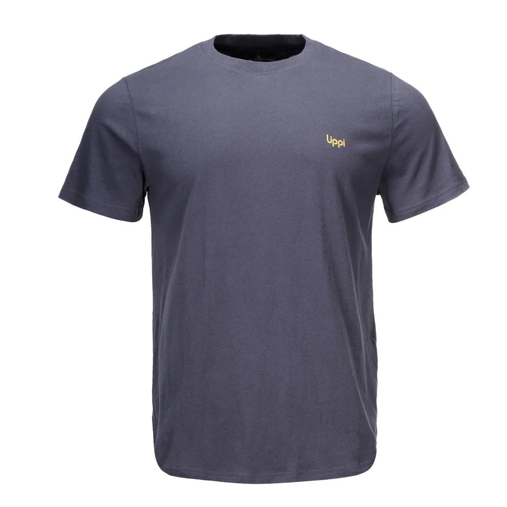 Polera Hombre Hikers UV-Stop T-Shirt  - Color: Azul Piedra