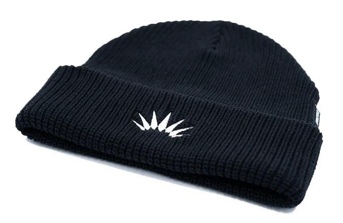 Gorro Beanie Original Spikes  - Color: Negro Blanco