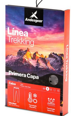 Primera Capa Trekking  - Color: Black