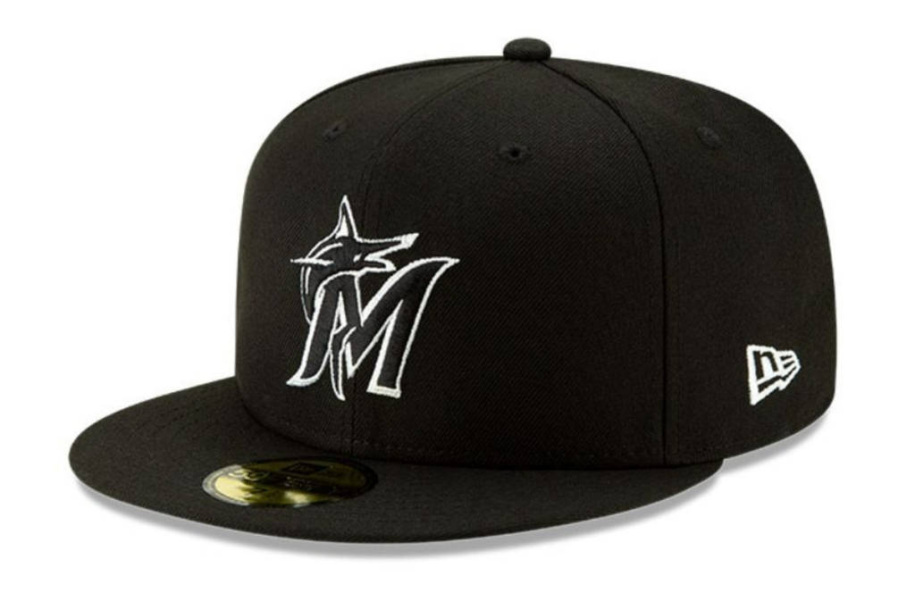 Miniatura Jockey Miami Marlins MLB 59 Fifty - Color: Negro