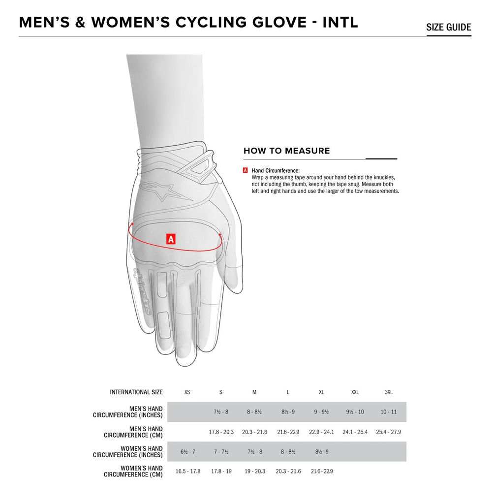 Guantes Ciclismo Denali - Color: Negro