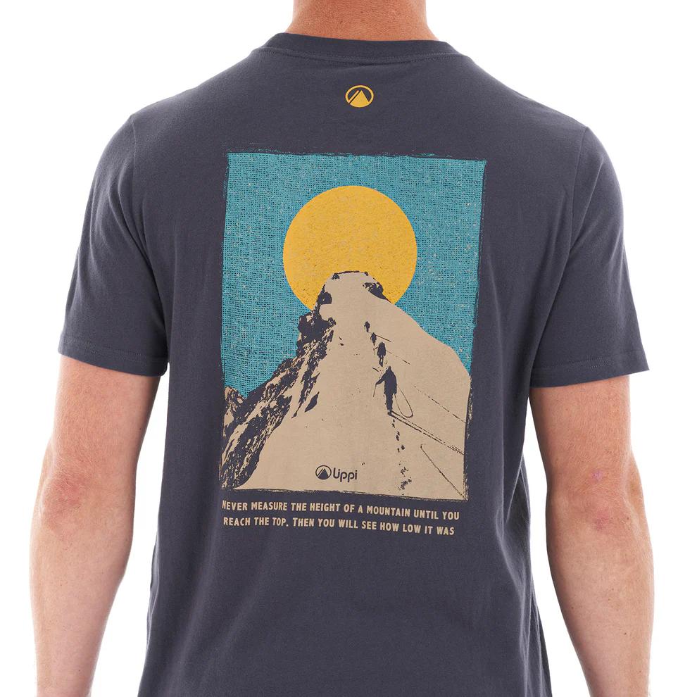 Polera Hombre Hikers UV-Stop T-Shirt  - Color: Azul Piedra