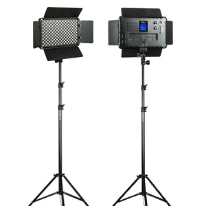 Kit de 2 luces LED VL-S192T 45W CRI +95 - Color: Negro