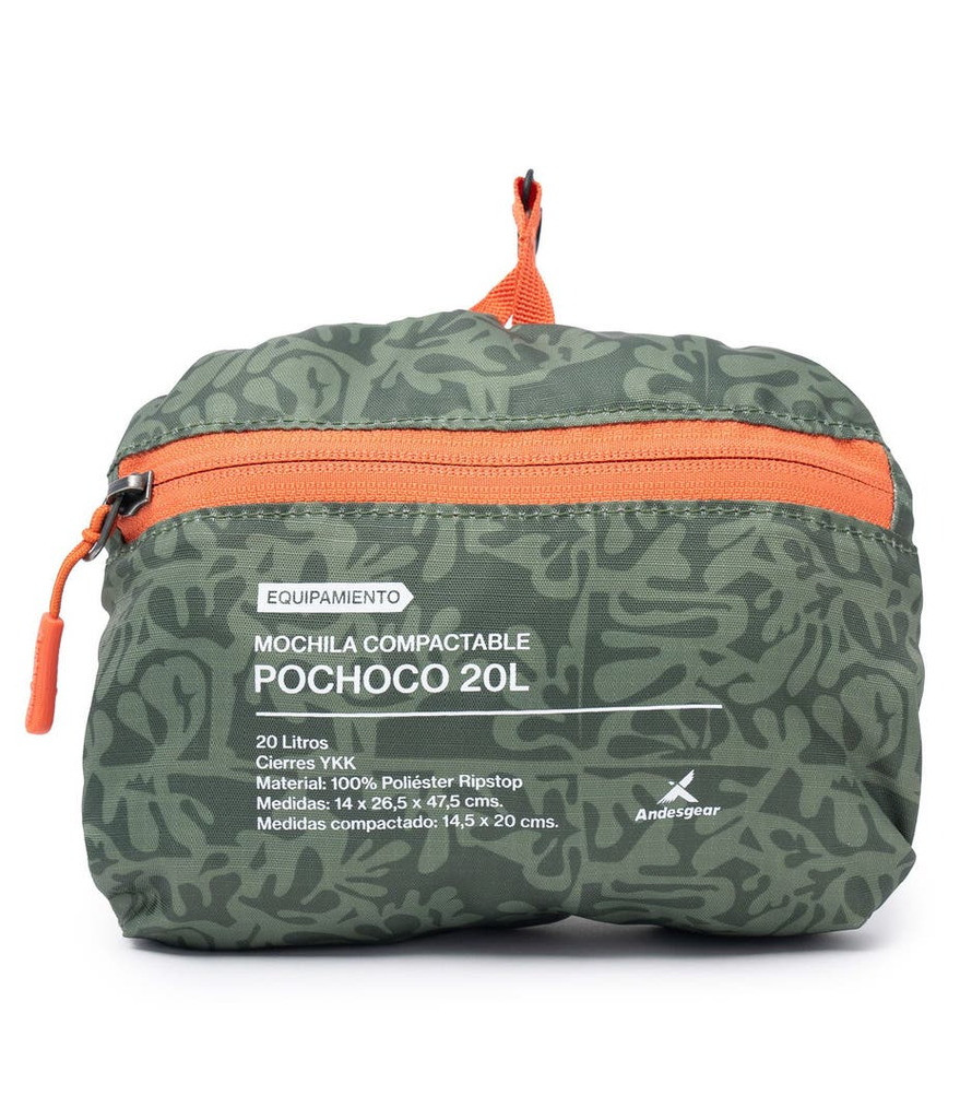 Miniatura Mochila Pochoco 20L - Color: Green