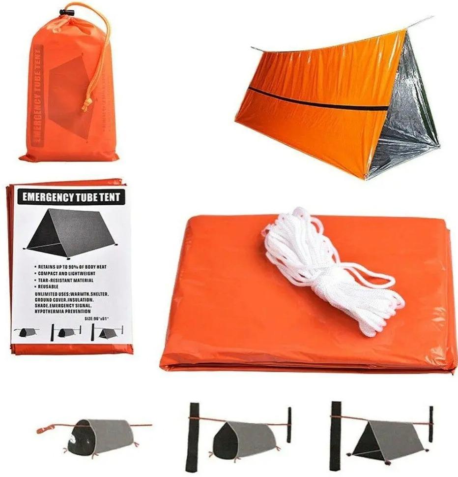 Carpa De Emergencia - Color: Naranja