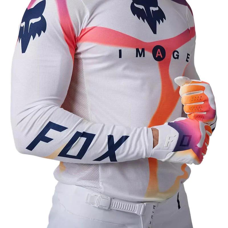 Miniatura Polera Moto Flexair Ryvr Edicion Limitada - Color: Blanco