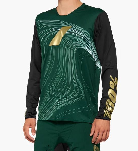 Jersey R-Core-X LE Forest Manga Larga - Color: Verde
