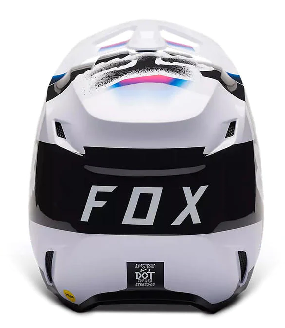 Miniatura Casco Moto V1 Horyzn  - Color: Negro-Blanco-Rosado