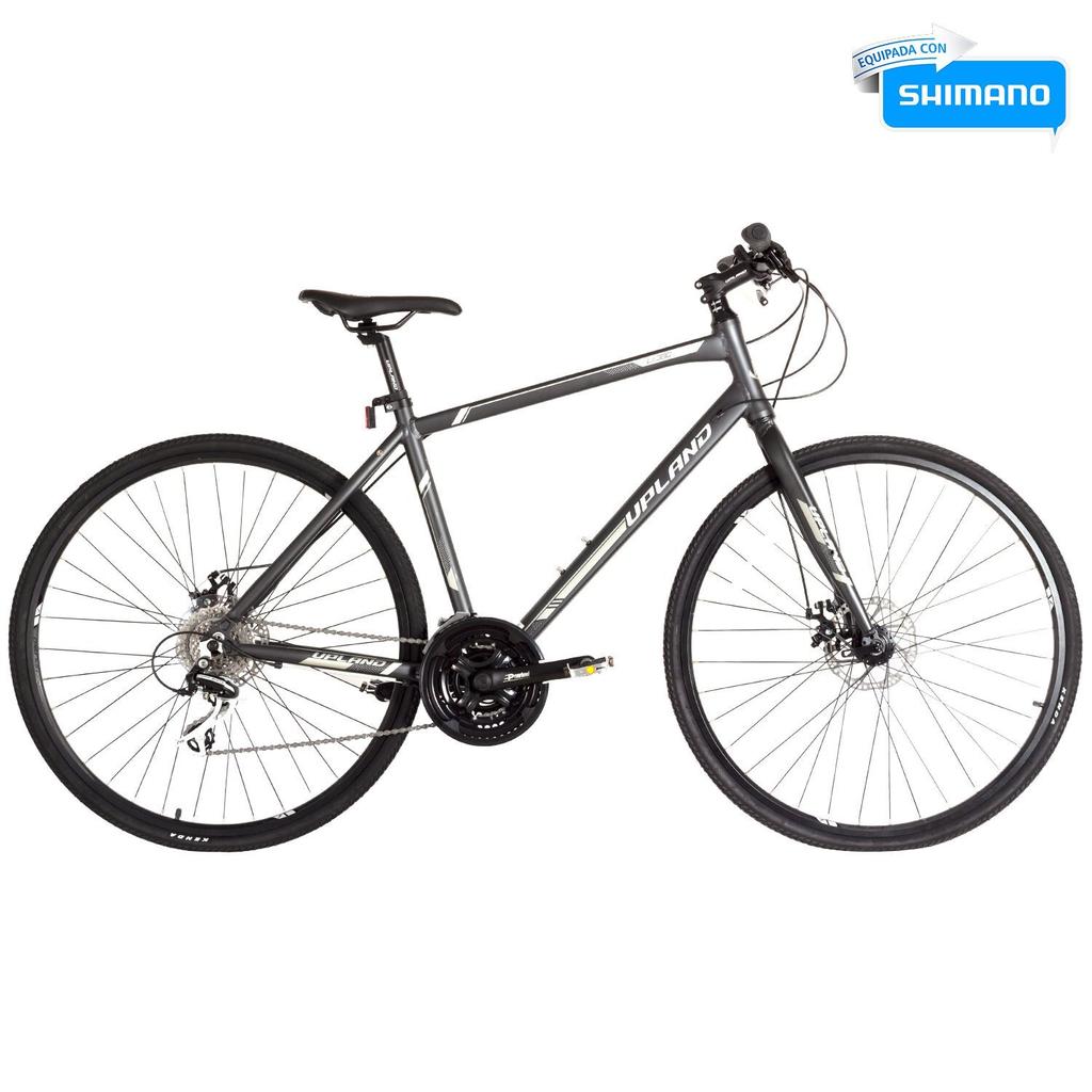 Bicicleta LS380-M Aro 700 24V, Disc Mec. - Color: Gris Oscuro