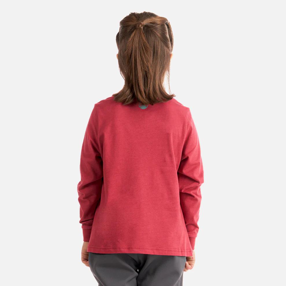 Miniatura Polera Niña Country Long Sleeve T-Shirt - Color: Rosado Oscuro