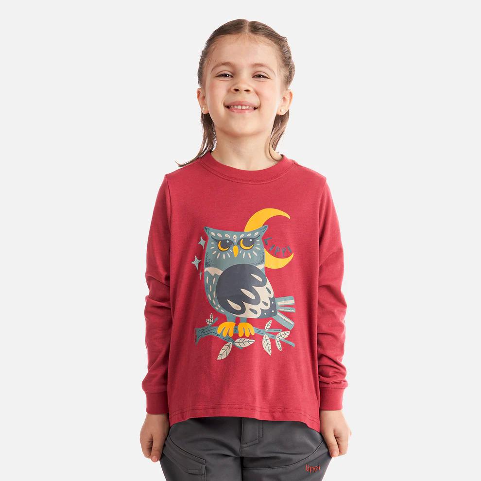 Miniatura Polera Niña Country Long Sleeve T-Shirt - Color: Rosado Oscuro