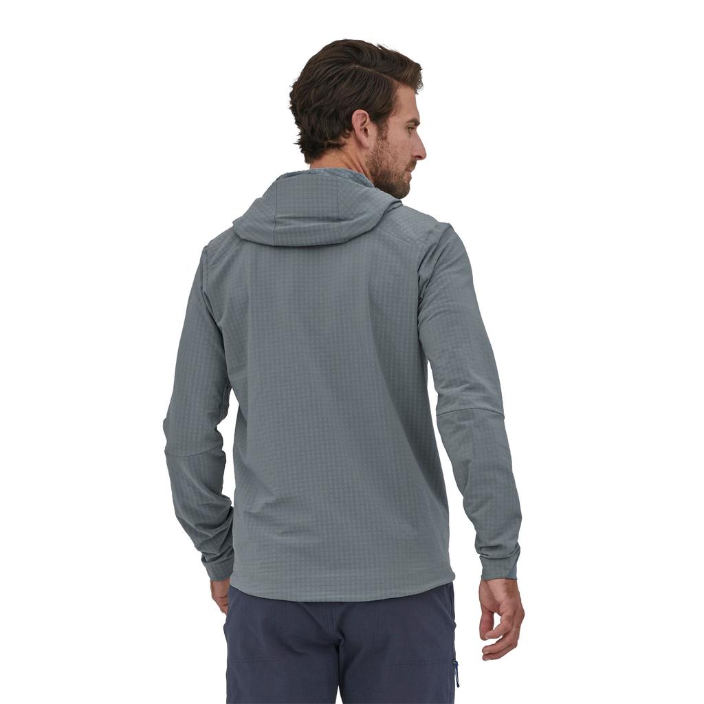 Miniatura Polar Hombre R1 Techface Hoody - Color: Negro