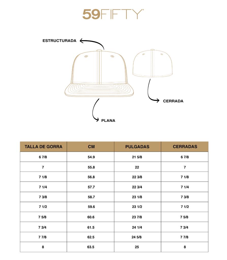 Jockey Los Angeles Dodgers Mlb 59Fifty - Color: Negro