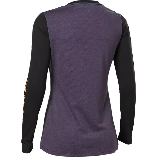 Miniatura Polera Bicicleta Mujer Ranger Drirelease Manga Larga - Color: Negro