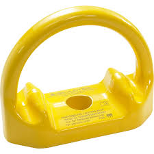 Chapa de Anclaje tipo D D-BOLT TYP 48 (AP-063-GE) para Perno M16 Acero Inox  - Color: Amarillo