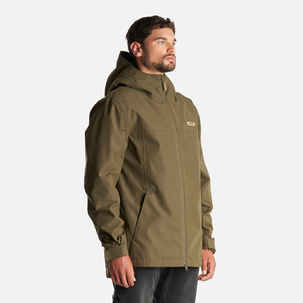 Miniatura Chaqueta Hombre Citizen Warm B-Dry Hoody Jacket - Color: Verde Militar