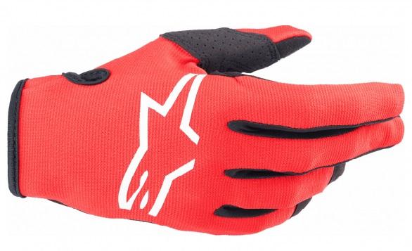 Miniatura Guantes Ciclismo Alps - Color: Rojo-Blanco