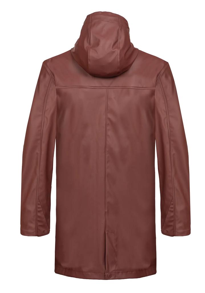 Miniatura Impermeable Vanir Waterproof Coat Unisex - Color: Burdeo