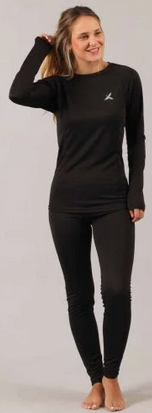 Primera Capa Trekking Top  - Color: Black