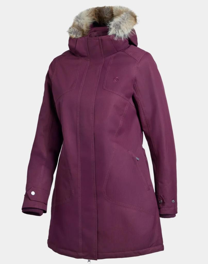 Miniatura Abrigo Aranova Mujer  - Color: Vino